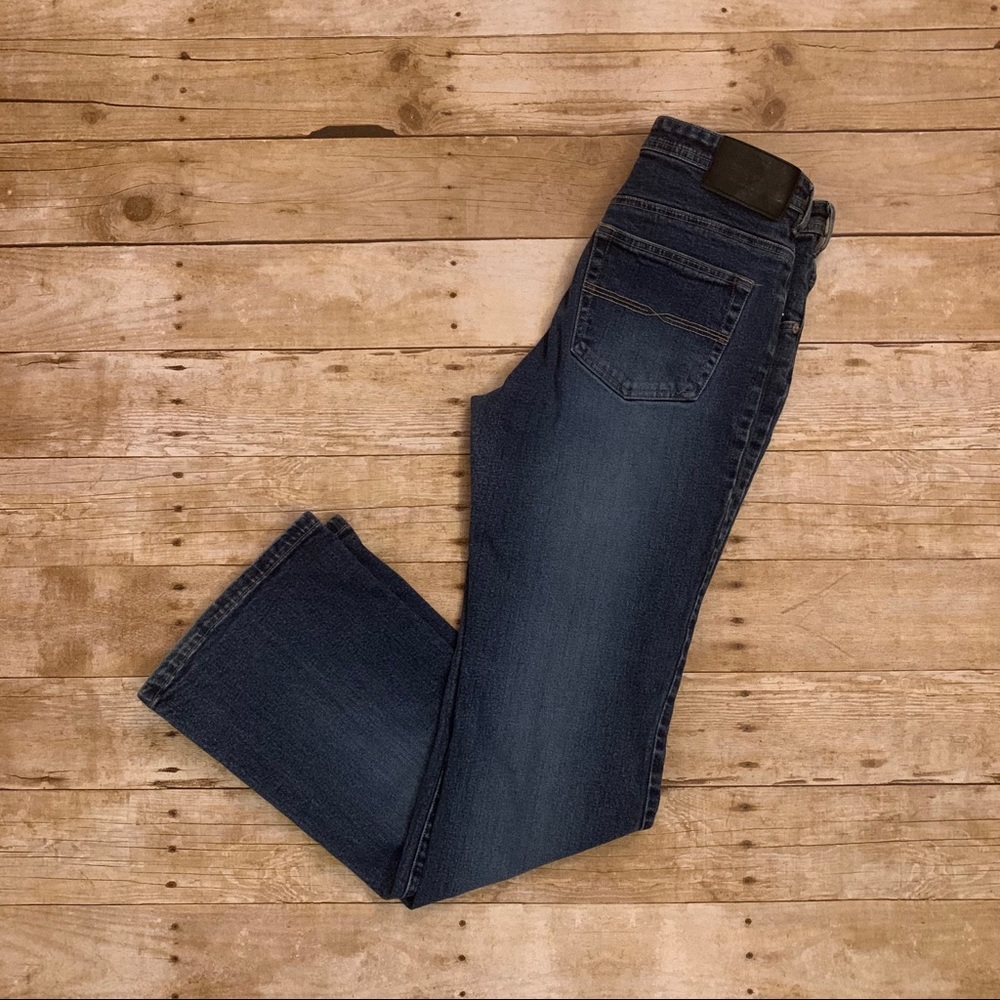Express dark wash jeans